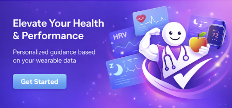 AI Health Coach - Elevate Your Health & Performance with personalized guidance based on your wearable data